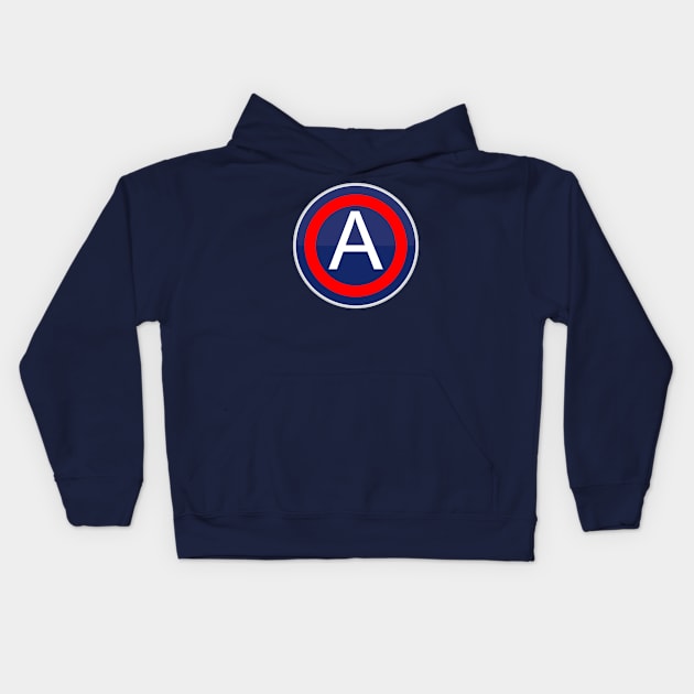 Third Army Patch Kids Hoodie by TCP